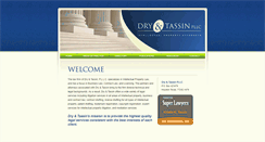 Desktop Screenshot of drylaw.com